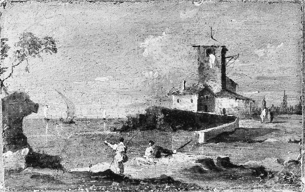 Capriccio con torre e case - Metropolitan Museum of Art, New York